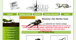 Desktop Screenshot of beetleshouse.com