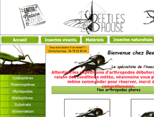 Tablet Screenshot of beetleshouse.com